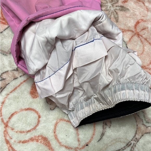 Girls pink Obermeyer Snow pants, 6 - Picture 3 of 6